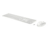 EAN 0197497587579 - HP 655 Wireless Keyboard and Mouse Combo White teclado Ratón incluido Universal RF inalámbrica + USB Blan imagen 1
