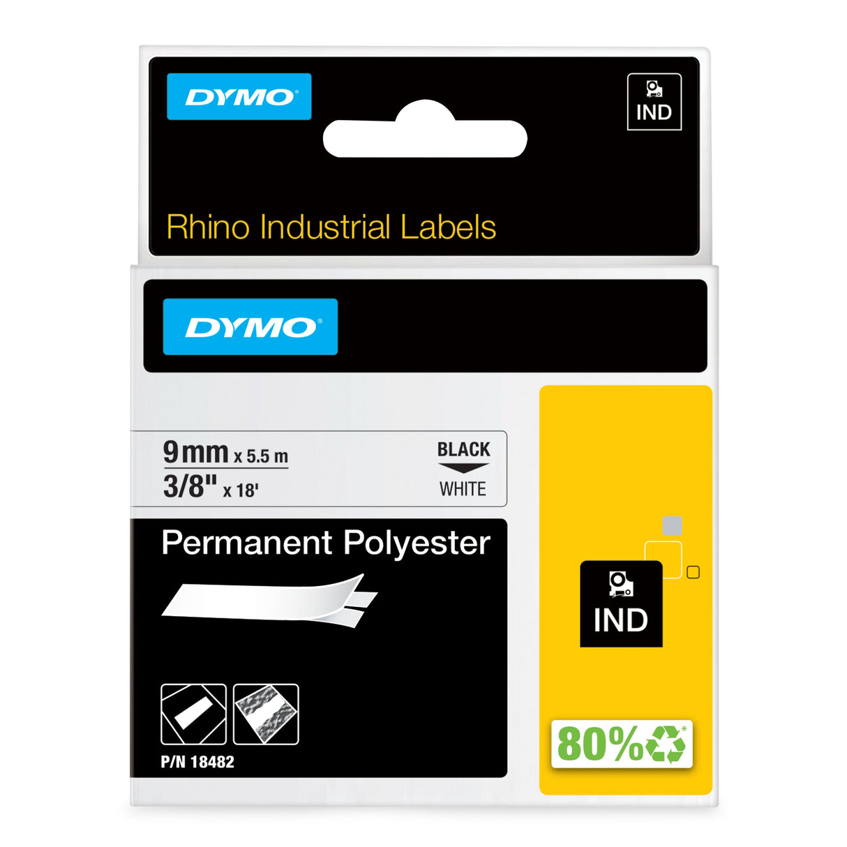 EAN 0071701184825 - DYMO 18482 cinta para impresora de etiquetas imagen 1