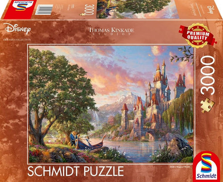 EAN 4001504573720 - Schmidt Spiele Thomas Kinkade Studios: Disney Dreams Collections - Belle’s Magical World Puzzle rompecabe imagen 1