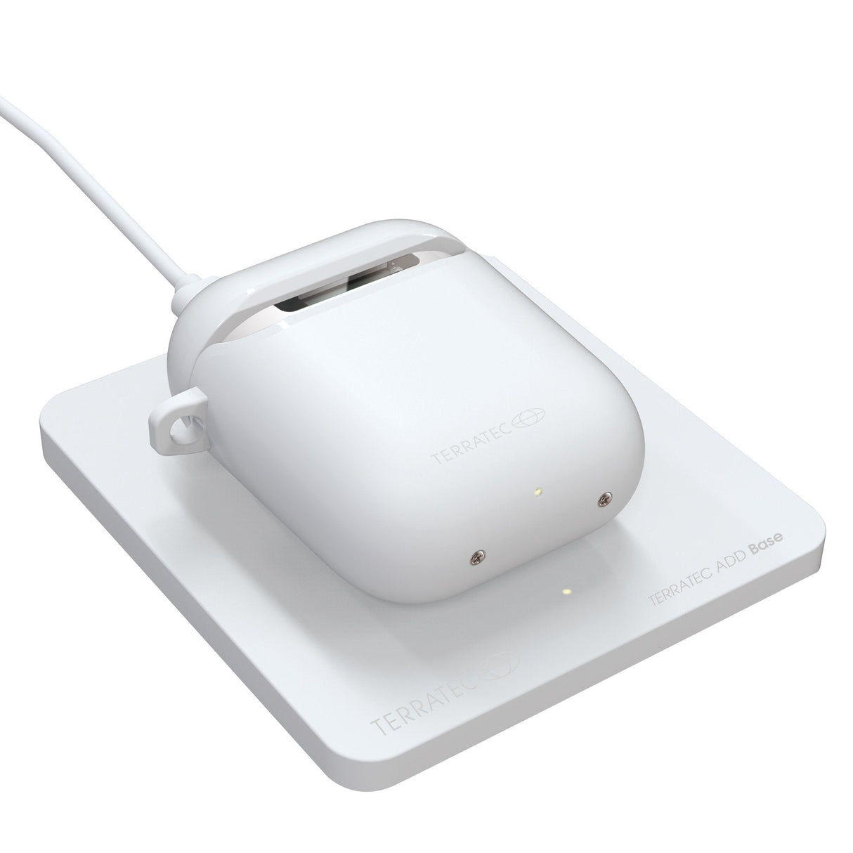 Terratec Add Base, Interior, Usb, Cargador Inalámbrico, Blanco