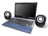 Equip Altavoces 2.0 Mini  6w Rms Color Negro Y Blanco Jack 3.5  Control De Volumen Alimetancion Usb