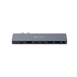 EAN 5291485006136 - Canyon CNS-TDS08DG base para portátil y replicador de puertos Gris imagen 3
