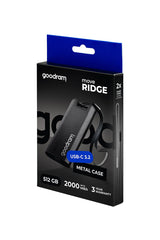 EAN 5908267913055 - Goodram SSDR-GMRE-512-K0 unidad externa de estado sólido 512 GB Negro imagen 10