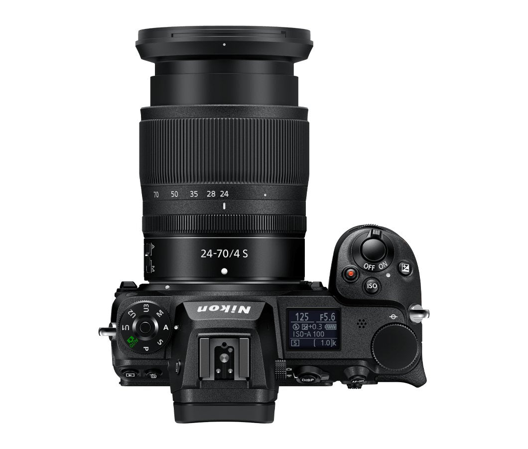 Cámara Evil Nikon Z 6ii + 24 70 F4 24.5 Mp 8.12 Cm Iso 100 51 200 Wifi Dual Expeed Negro