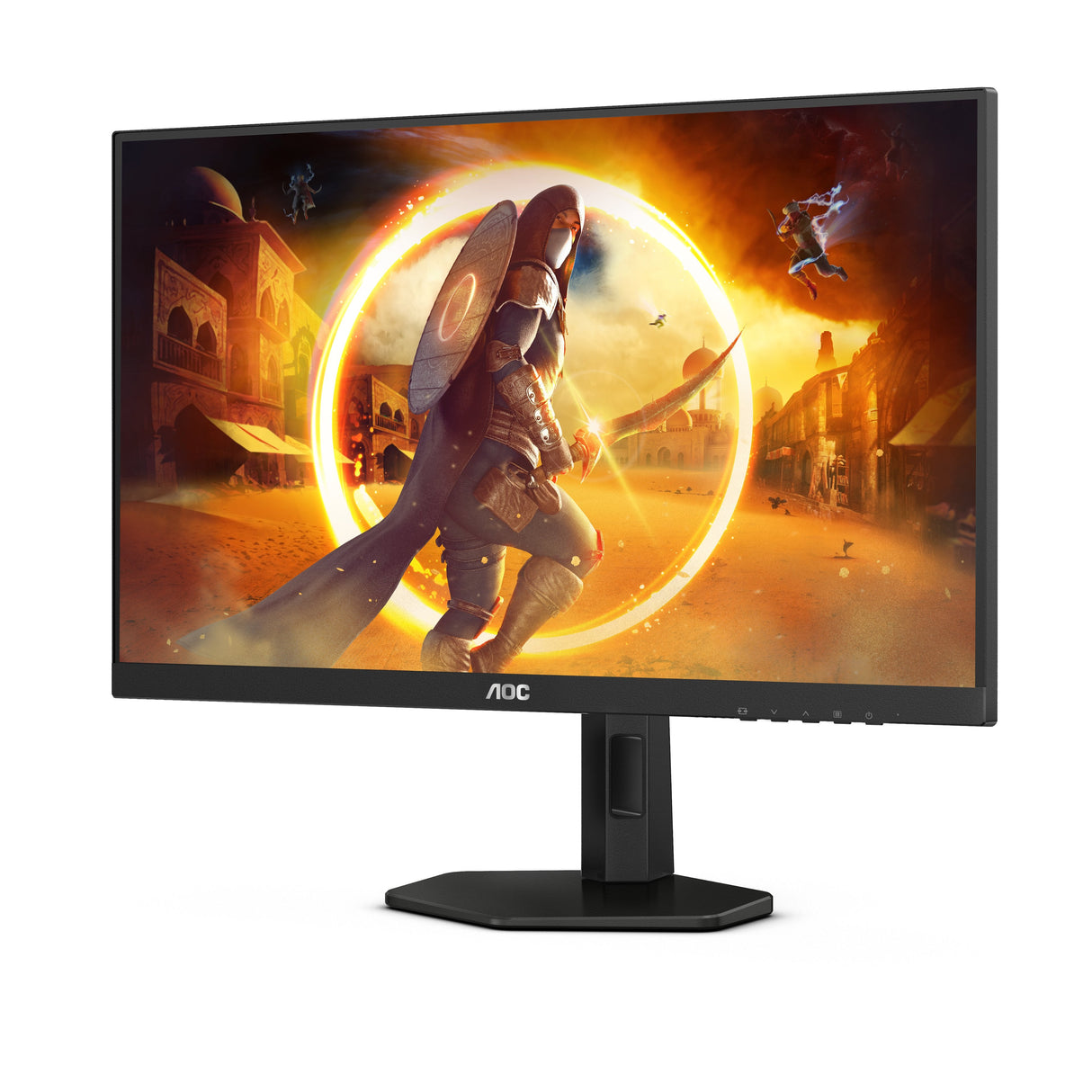 Monitor Aoc 27" Q27g4xn Gaming Negro (Mate)/Gris, Qhd, Fast Va, Adaptive-Sync, Panel De 180hz Q27g4xn