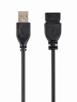 EAN 8716309041959 - Gembird 3m USB 2.0 A M/FM cable USB USB A Negro imagen 1