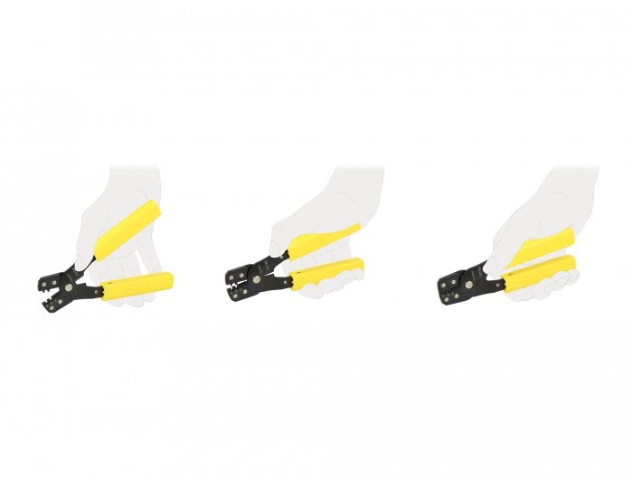 Delock Crimpadora Para Crimpar Contactos Awg 20/24/28