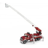 Bruder Camion Bomberos Mack Con Escalera Y Deposito De Agua 02821
