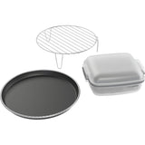 Horno Microondas Whirlpool Amw 6440 Fb Con Grill, Empotrable, 31 L, Potencia De Microondas 1000 W, Negrowhirlpool Amw 6440 Fb Con Grill, Empotrable, 31 L, Potencia De Microondas 1000 W, Negro