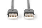 EAN 4016032282594 - Digitus AK-300101-018-S cable USB 1,8 m USB A Negro imagen 2