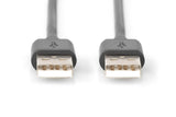 Assmann Electronic Ak-300101-018-S Cable Usb 1,8 M 2.0 Usb A Negro
