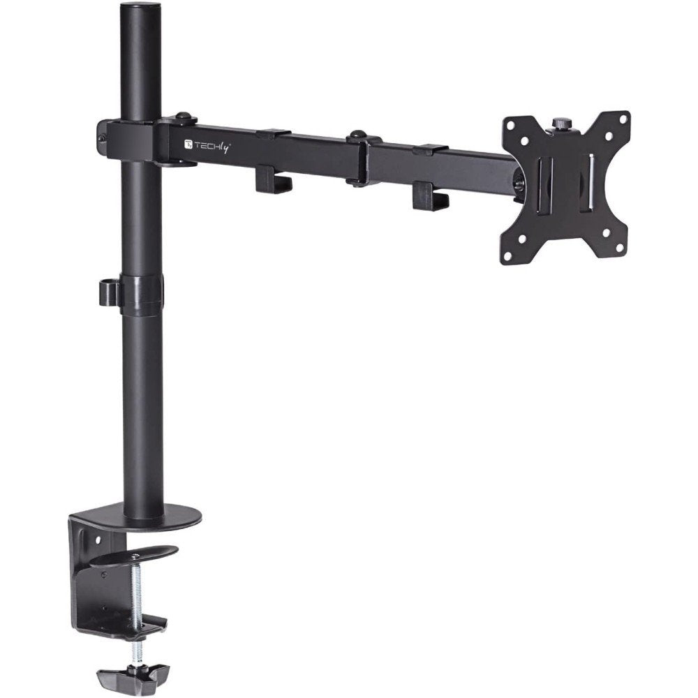 Soporte De Escritorio Giratorio Techly Ica-Lcd 503bk2 Para Monitores Lcd De 13-27", 8kg