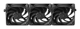 Havn H12 Pwm Ventilador, Pack De 3, 120mm - Negro