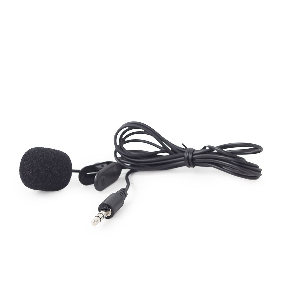 Gembird Micrófono De Clip De 3,5 Mm, Negro