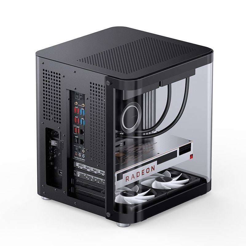 Jonsbo Tk-1 2.0 Micro-Atx Gehäuse, Temperojo Glass - Negro