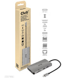 Club-3d Multistream Hub Usb 3.2 Gen1 Usb-C-> 2xhdmi, 2xusba, 1xsd, 1xmsd, 1xrj