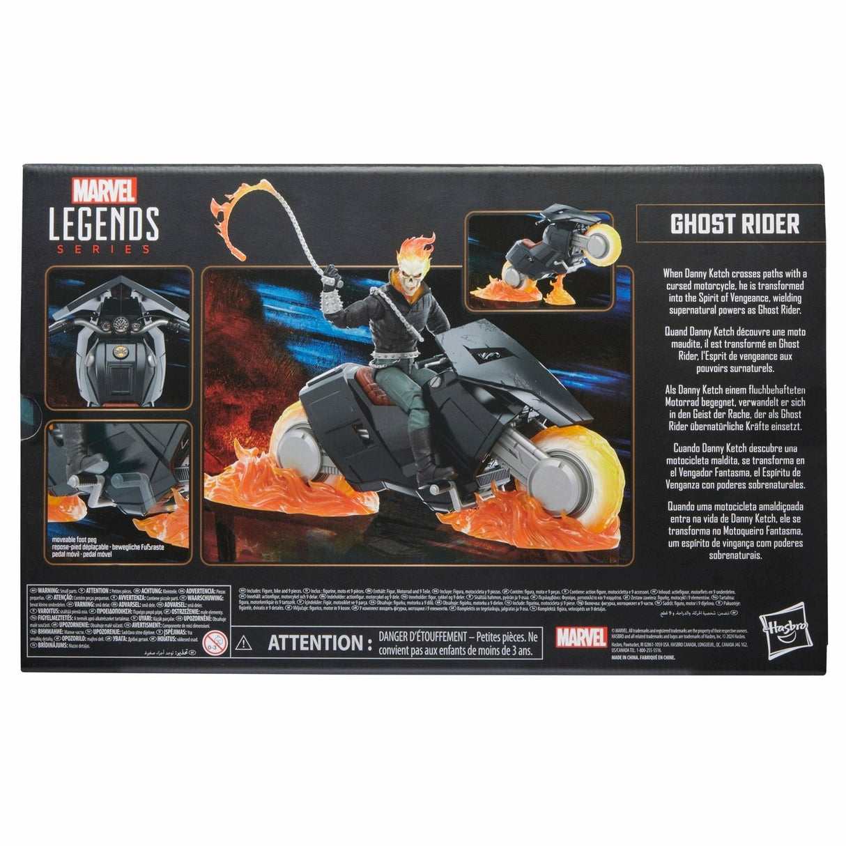 Figura Hasbro Marvel Legends Series Celebrating 85 Years Ghost Rider
