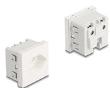 Delock 81437 Tomacorriente Easy 45 Con Conexión A Tierra T13 Suiza 45 X 45 Mm