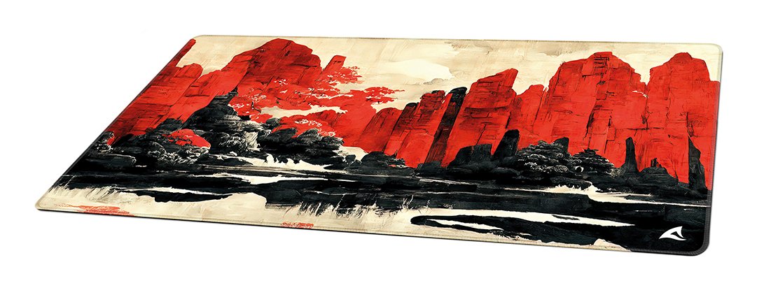 Sharkoon Skiller Sgp40 D11, Alfombrilla De Ratón Gaming Rojo/Multicolor 4044951042586