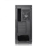 Caja Pc Thermaltake Torre Atx H330 Tg Negro Cristal Templado/1xvent 120mm Incluido Ca-1r8-00m1wn-00