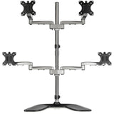 EAN 65030879903 - StarTech.com ARMQUADSS soporte para monitor 81,3 cm (32") Negro, Plata imagen 4