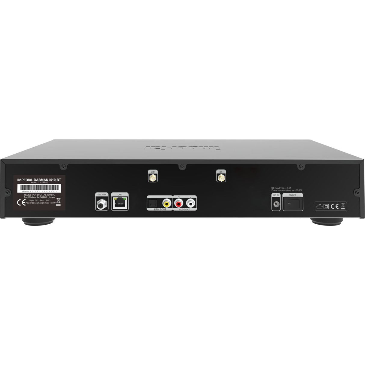 Imperial Dabman I510bt Internet Digital Negro