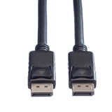 Roline 11.04.5629 Cable Displayport 1,5 M Negro