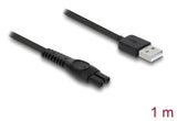 Delock Usb Ladecable 5 V Für Elektrorasierer Kompatibel Mit Philips Qp2724, Qp2834, Qp1924, Mg9520 Serie - Rasierer Cargador Ersatzcable 1 M