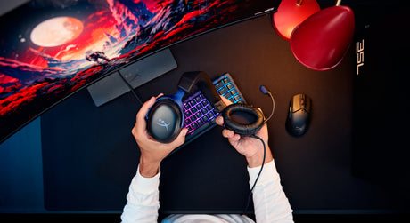 EAN 0199764952028 - HyperX Cloud III - Gaming Headset (Black/Blue) imagen 3