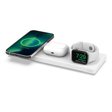 EAN 745883826612 - Belkin BOOST↑CHARGE PRO Auriculares, Smartphone, Reloj inteligente Blanco Cargador inalámbrico Carga rápid imagen 2