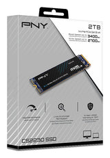 Pny Cs2230 M280cs2230-2tb-Rb 2000gb M.2 2280 Pcie 3.0 X4 Nvme Ssd