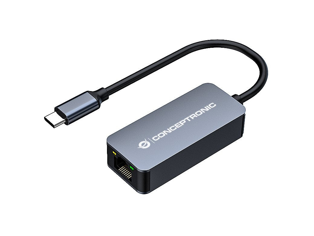 Conceptronic Adaptador Usb-C -> Rj45 10 100 1000 2500 0.15m