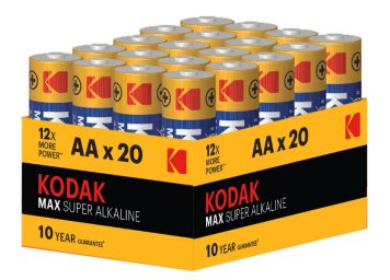 Blister Pilas Kodak Alcalina Max Aa Lr6  Blister 20 Pilas