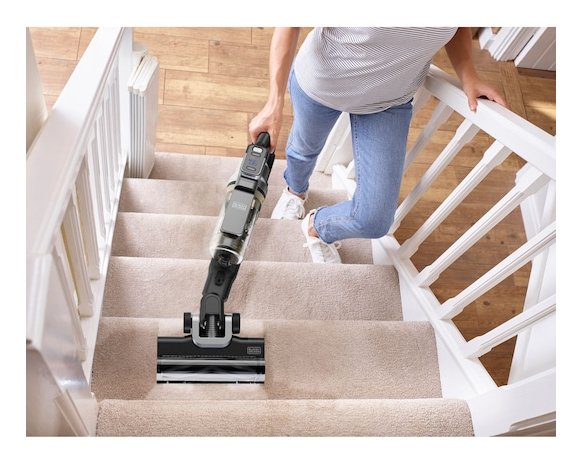 Aspiradora Black & Decker Bsv525blp-Qw De Pie Y Escoba Eléctrica Aspiradora Escoba Batería Secar Sin Bolsa 0,65 L Negro 2,5 Ah