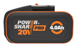 Battery Worx 20v Li 4.0ah Wa3644