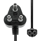 Proxtend Power Cord India Angled To C5 2m Black