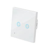 Logilink Wifi Smart Eu Light Switch, 2-Gang, Tuya Compatible