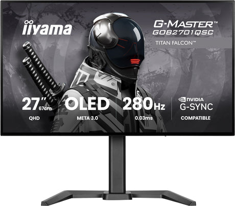EAN 4948570127948 - iiyama G-MASTER GOB2701QSC-B1 pantalla para PC 68,6 cm (27") 2560 x 1440 Pixeles Negro imagen 1