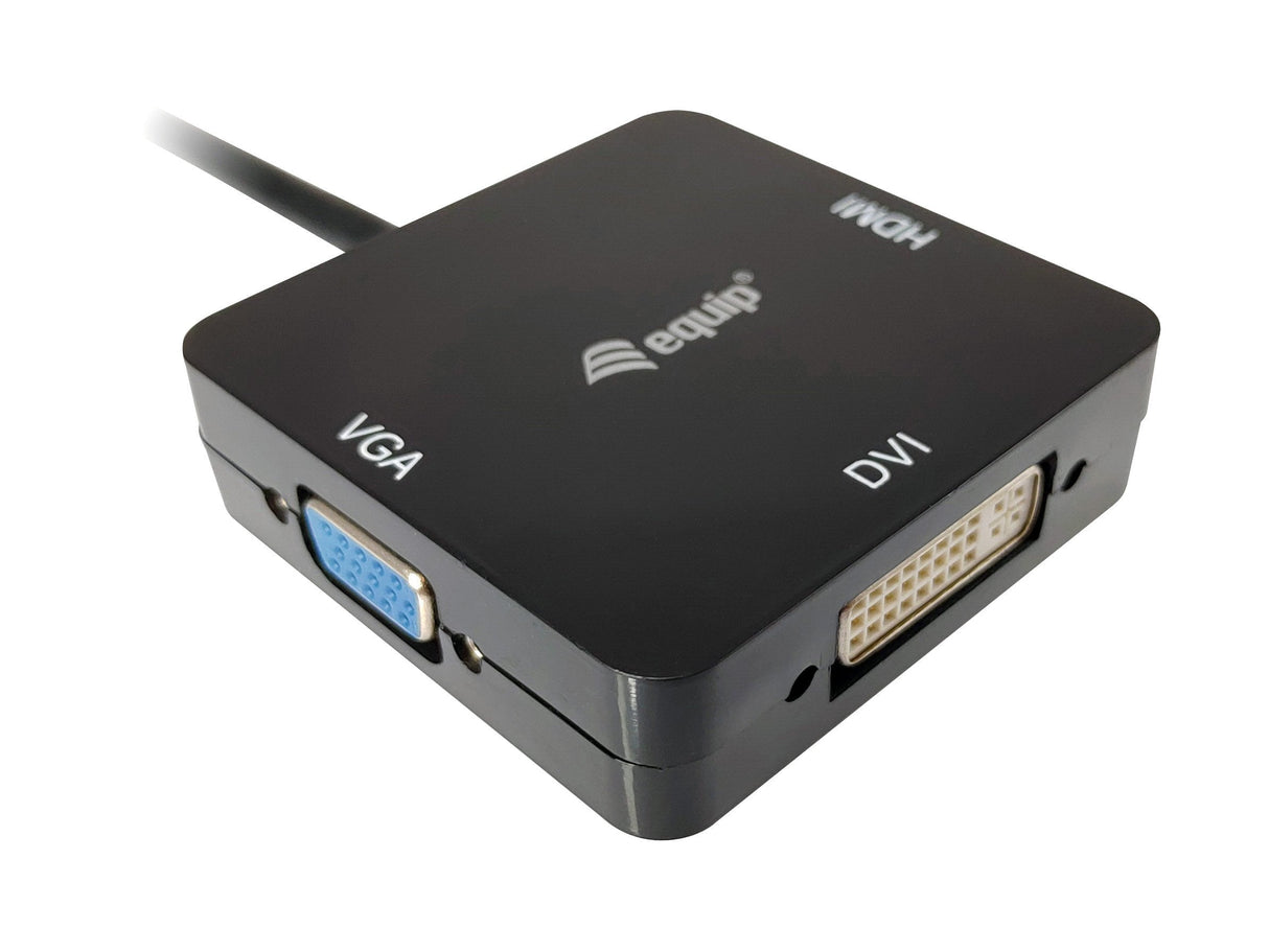 Equip Adaptador Mini Dp  Thunderbolt  A  Hdmi Dvi Vga