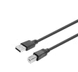 EAN 5711783518136 - Vivolink PROUSBAB5 cable USB USB 2.0 5 m USB A USB B Negro imagen 1