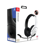 Pdp Lvl40 Wired Auricular Gaming Switch Blanco Y Negro