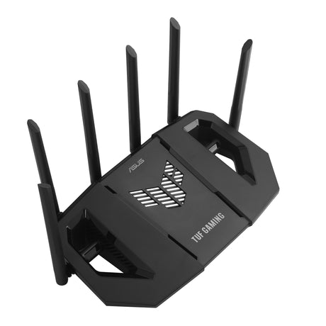 EAN 4711387931851 - ASUS 90IG0A30-MO9C00 router inalámbrico 2.5 Gigabit Ethernet Tribanda (2.4 GHz / 5 GHz / 6 GHz) Negro imagen 9
