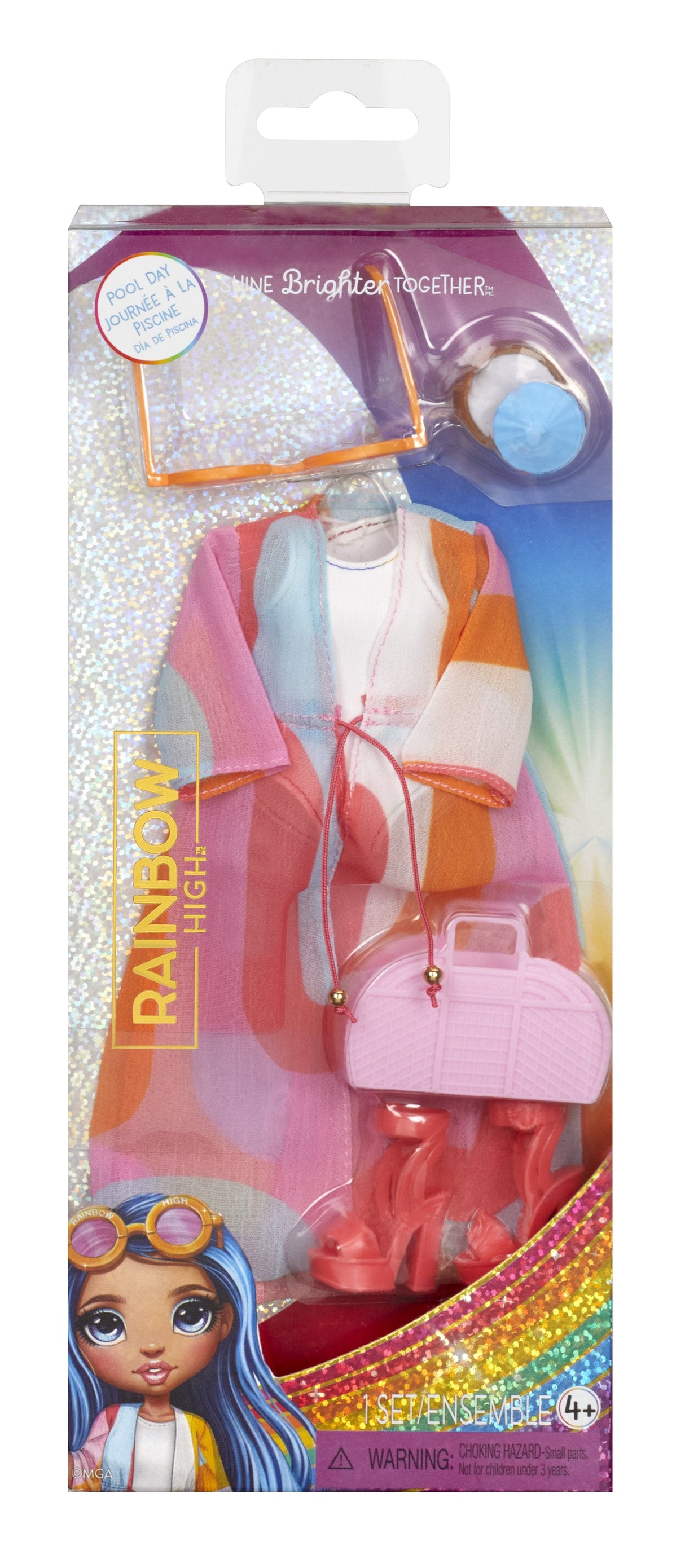 Ubranka Rainbow High Dzien Na Basenie