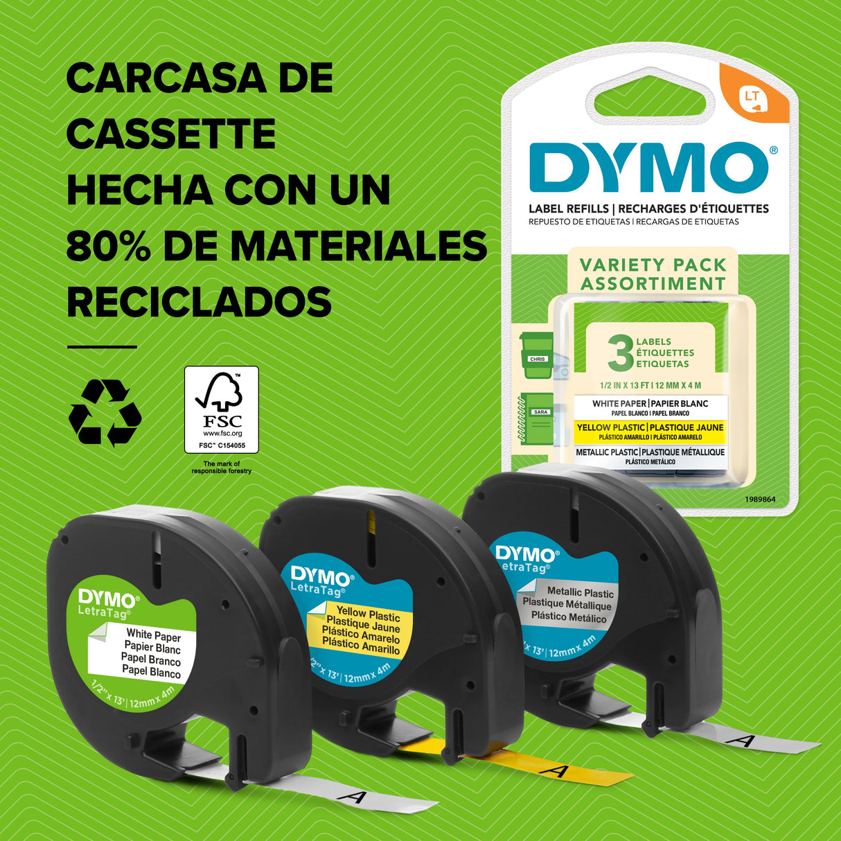 EAN 5411313912006 - DYMO S0721510 cinta para impresora de etiquetas imagen 14
