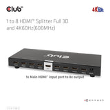 EAN 8719214472771 - CLUB3D CSV-1383 divisor de video 8x HDMI imagen 14