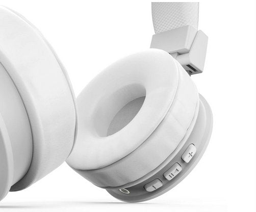 Headset Bluetooth Hama Freedom Lit 2 Plegables Microfono Integrado Bateria 15h Manos Libres Y Asistente Color Blanco
