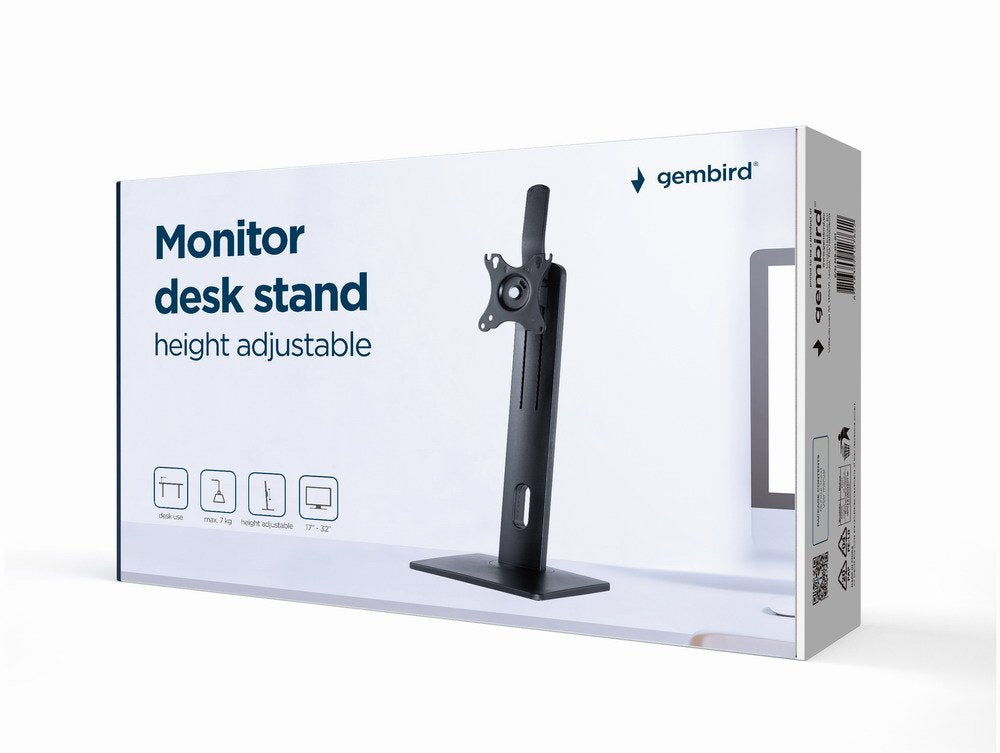 EAN 8716309127622 - Gembird MS-D1-01 soporte para monitor 81,3 cm (32") Escritorio Negro imagen 11