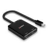 Lindy Mini Displayport A Concentrador Hdmi Mm De 2 Puertos