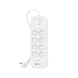 EAN 0745883855612 - Belkin SRB003CA2M limitador de tensión Blanco 8 salidas AC 2 m imagen 1