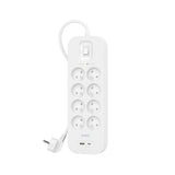 EAN 0745883855612 - Belkin SRB003CA2M limitador de tensión Blanco 8 salidas AC 2 m imagen 1